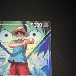 Bandai One Piece - Monkey D. Luffy Leader OP16-022 Alt Art Foil EN 5000 - Image 2