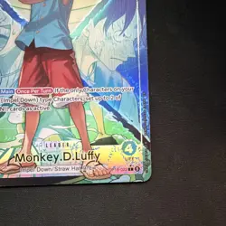 Bandai One Piece - Monkey D. Luffy Leader OP16-022 Alt Art Foil EN 5000 - Image 3