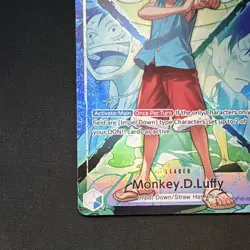 Bandai One Piece - Monkey D. Luffy Leader OP16-022 Alt Art Foil EN 5000 - Image 4