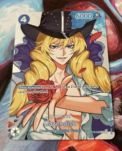 Bandai Cavendish Royal Blood OP10-045 SP Super Rare Alt Art Foil English - Image 1