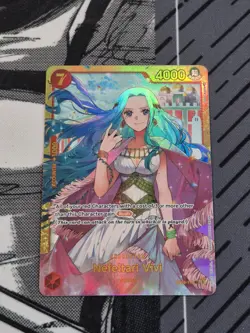 One Piece TCG - #OP04-118 Nefeltari Vivi SEC Kingdoms of Intrigue Foil - Image 1