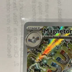 Pokemon TCG Magneton SVP 159 Surging Sparks ETB POKEMON CENTER exclusive Promo - Image 2