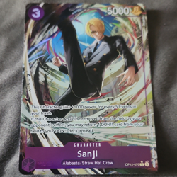 ONE PIECE Sanji SR Alt Art Foil Character OP12-070 - Image 1