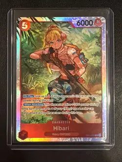 One Piece TCG Hibari OP11-010 SR Holo - Image 1