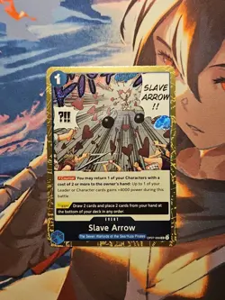 One Piece TCG Slave Arrow (Pirate Foil) UC PRB-02 OP07-056 English NM/M - Image 1