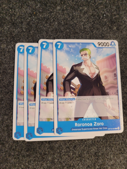 X4 Roronoa Zoro OP16-053 C One Piece OP16 The Time of Battle NM - Image 1