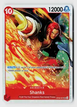 Shanks OP06-007 SR Wings of the Captain One Piece Foil NM - Image 1