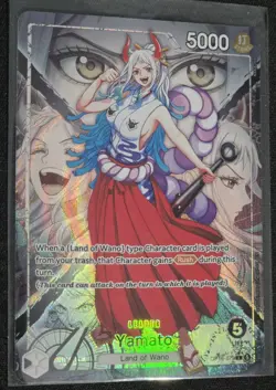 One Piece CG: Yamato OP16-079 Alt Art Leader - The Time Of Battle (NM) English - Image 2