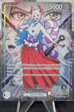 One Piece CG: Yamato OP16-079 Alt Art Leader - The Time Of Battle (NM) English - Image 4