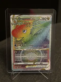 Pokemon TCG Dragonite Vstar Pokemon Go 081/078 Holo Secret Rare - Image 2