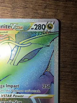 Pokemon TCG Dragonite VSTAR Holo Card Secret Rare, Pokemon Go 081/078 - Image 3