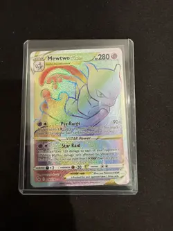 Mewtwo VSTAR (79) (Secret) 079/078 Pokemon GO Secret Rare NM - Image 1