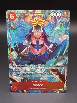 Marco OP16-014 One Piece TCG | Special Rare Alt Art Foil - Image 1