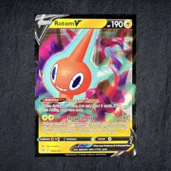 Rotom V 2022 Pokemon Sword & Shield Lost Origin #058/196 Holo - Image 1