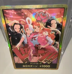 Gold Don ONE PIECE Card Game Nami Boa Hancock Heroines Special Set Japanese EB03 - Image 1