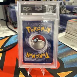 1999 POKEMON GAME MOVIE MOVIE PROMO #5 DRAGONITE PSA 6 - Image 2