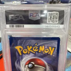 1999 POKEMON GAME MOVIE MOVIE PROMO #5 DRAGONITE PSA 6 - Image 4