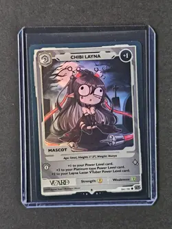 Chibi Layna Holo Layna Lazar Mascot Card 1st Edition Rising Stars VCard 164/190 - Image 5