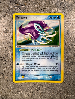 Pokemon TCG Cards Suicune 030 Nintendo Black Star Promo Holo - Image 1
