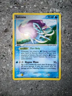 Pokemon TCG Cards Suicune 030 Nintendo Black Star Promo Holo - Image 3