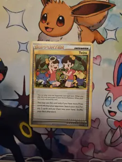 Twins 89/102 – HS Triumphant – Pokemon Card - Image 1