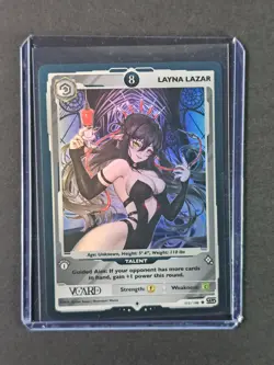 Layna Lazar 8 Holo First 1st Edition Rising Stars Card GamerSupps VCard 112/190 - Image 5