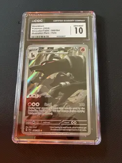 Houndoom Shrouded Fable Holo Rare Card 066/064 - Image 1
