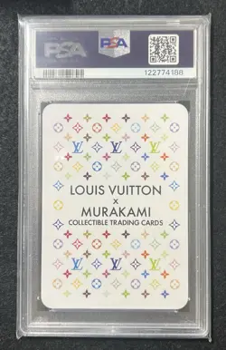 PSA 10 LOUIS VUITTON x MURAKAMI Trading card LV MONOGRAM & CHERRY DESIGNS 028 - Image 2