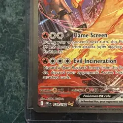 Pokemon TCG Team Rockets Moltres EX Holo Card 229/182 Sir Destined Rivals - Image 4
