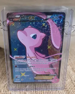Pokemon Card Mew EX RC24/RC25 Legendary Treasures Radiant Collection Full Art - Image 1