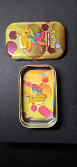 Dragonite Tin with Dice and Counter Set Pokemon Trading Card Game - Image 2
