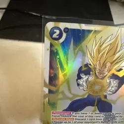 DBS Dragon Ball Fusion World FS02-16 Final Flash Parallel Trading Card - Image 2