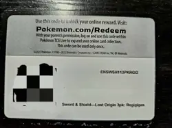 Unused Pokemon PTCG Online/Live promotion Code Cards Sent Via Messages - Image 2