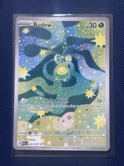 Pokemon Budew 221/217 IR | Pokemon TCG: Ascended Heroes English Near Mint - Image 1