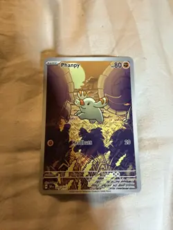 Pokemon Phanpy 205/191 Illustration Rare Surging Sparks NM - Image 1