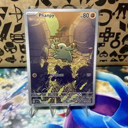 Phanpy 205/191 Surging Sparks Illustration Rare Pokemon Card - Image 1