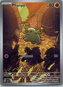 Phanpy 205/191 Illustration Rare Surging Sparks Pokemon Near Mint - Image 1