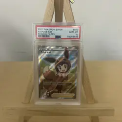 2021 POKEMON SWORD & SHIELD SHINING FATES #070 FULL ART POKE KID PSA 10 070/072 - Image 1