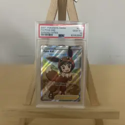 2021 POKEMON SWORD & SHIELD SHINING FATES #070 FULL ART POKE KID PSA 10 070/072 - Image 1