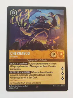 Disney Lorcana Chernabog - Ubeltater 3/204 3INK Foil DE Episch - Image 1