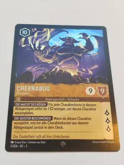 Disney Lorcana Chernabog - Ubeltater 3/204 3INK Foil DE Episch - Image 2