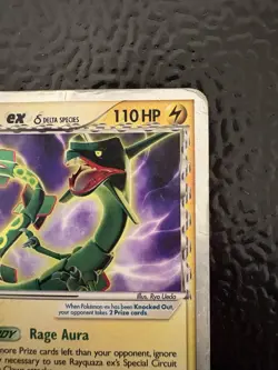 Rayquaza ex (Delta Species) 97/101 Dragon Frontiers Holo DMG Pokemon TCG - Image 4