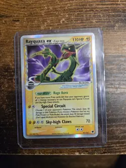 Rayquaza EX (Delta Species) 97/101 Dragon Frontiers Holo - Image 2