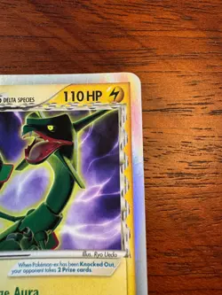 Pokemon TCG Rayquaza EX Delta Species 97/101 Dragon Frontiers Holo - Image 3