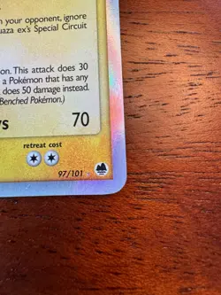 Pokemon TCG Rayquaza EX Delta Species 97/101 Dragon Frontiers Holo - Image 4