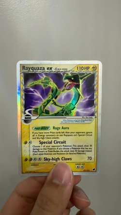 Rayquaza ex (Delta Species) 97/101 Dragon Frontiers Holo - Image 2