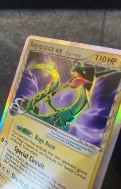 Rayquaza ex (Delta Species) - 97/101 - Ex Dragon Frontiers Holo - DMG - Image 2