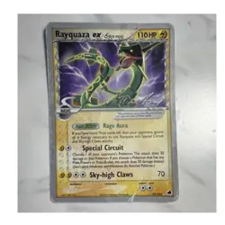 Pokemon Rayquaza ex Delta Species Dragon Frontiers Holo Rare 97/101 English - Image 1