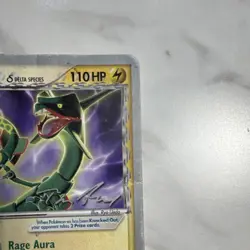 Pokemon Rayquaza ex Delta Species Dragon Frontiers Holo Rare 97/101 English - Image 2