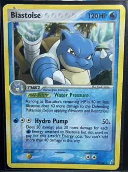 Pokemon TCG - Blastoise 14/100 Crystal Guardians Cosmos Holo - Rare 2006 - Image 1
